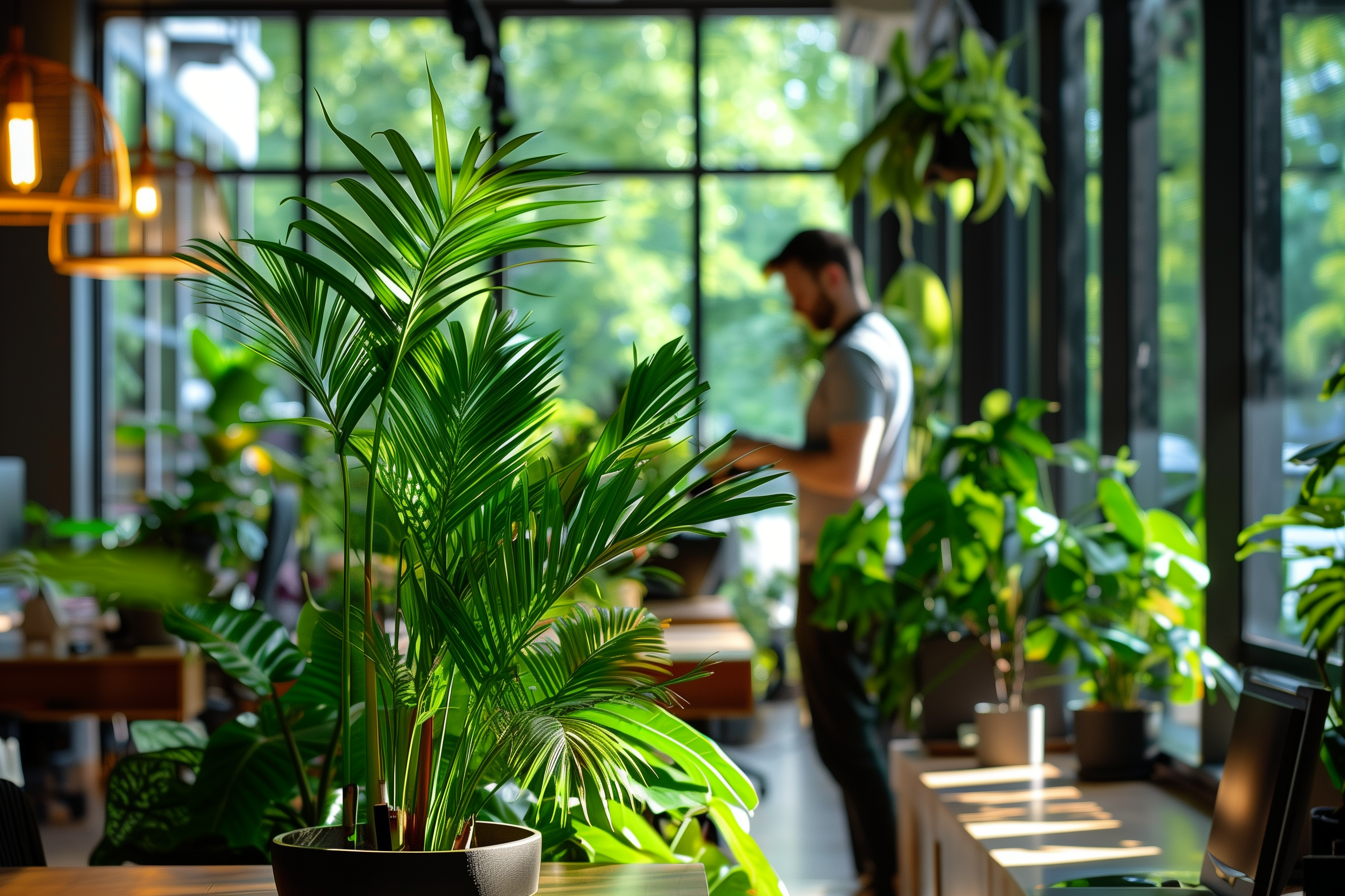 Grünanlagenpflege für Büros