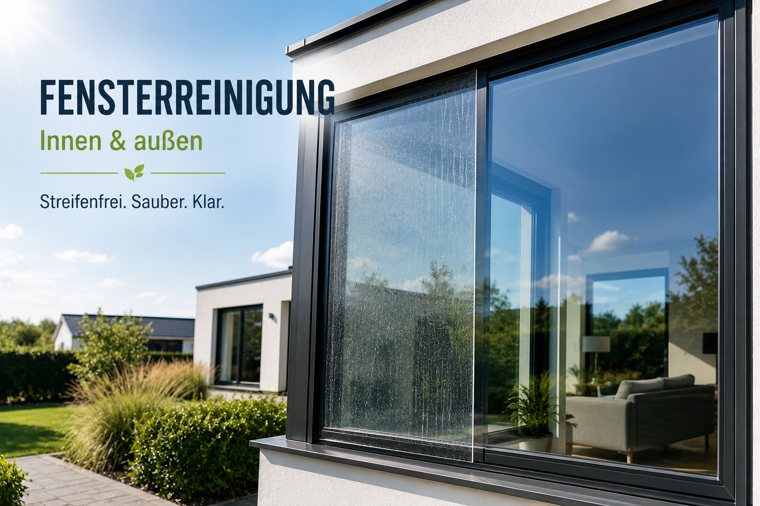 Fensterreinigung für den klaren Blick