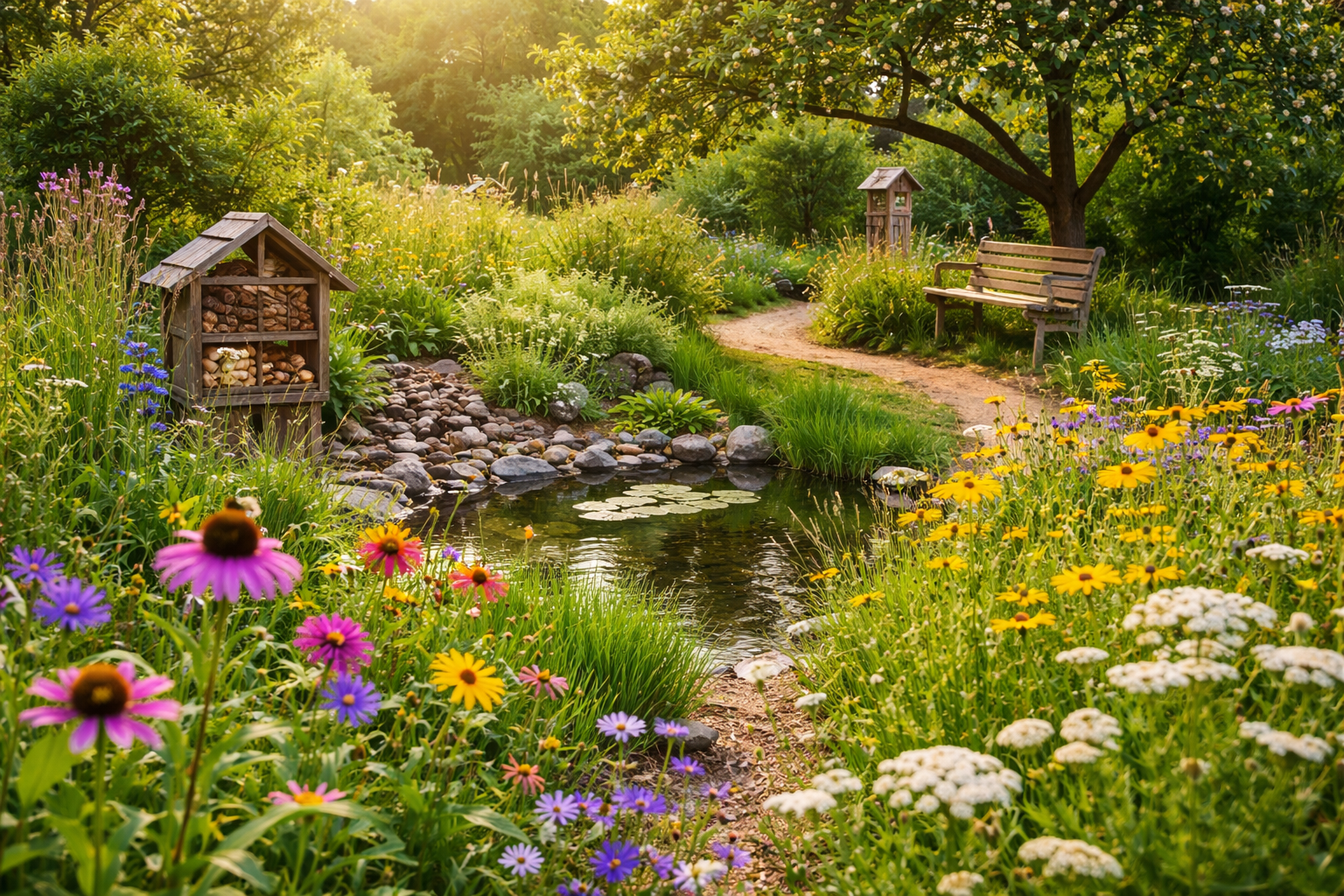 Naturnaher Garten: Vorteile und praktische Tipps für mehr Biodiversität