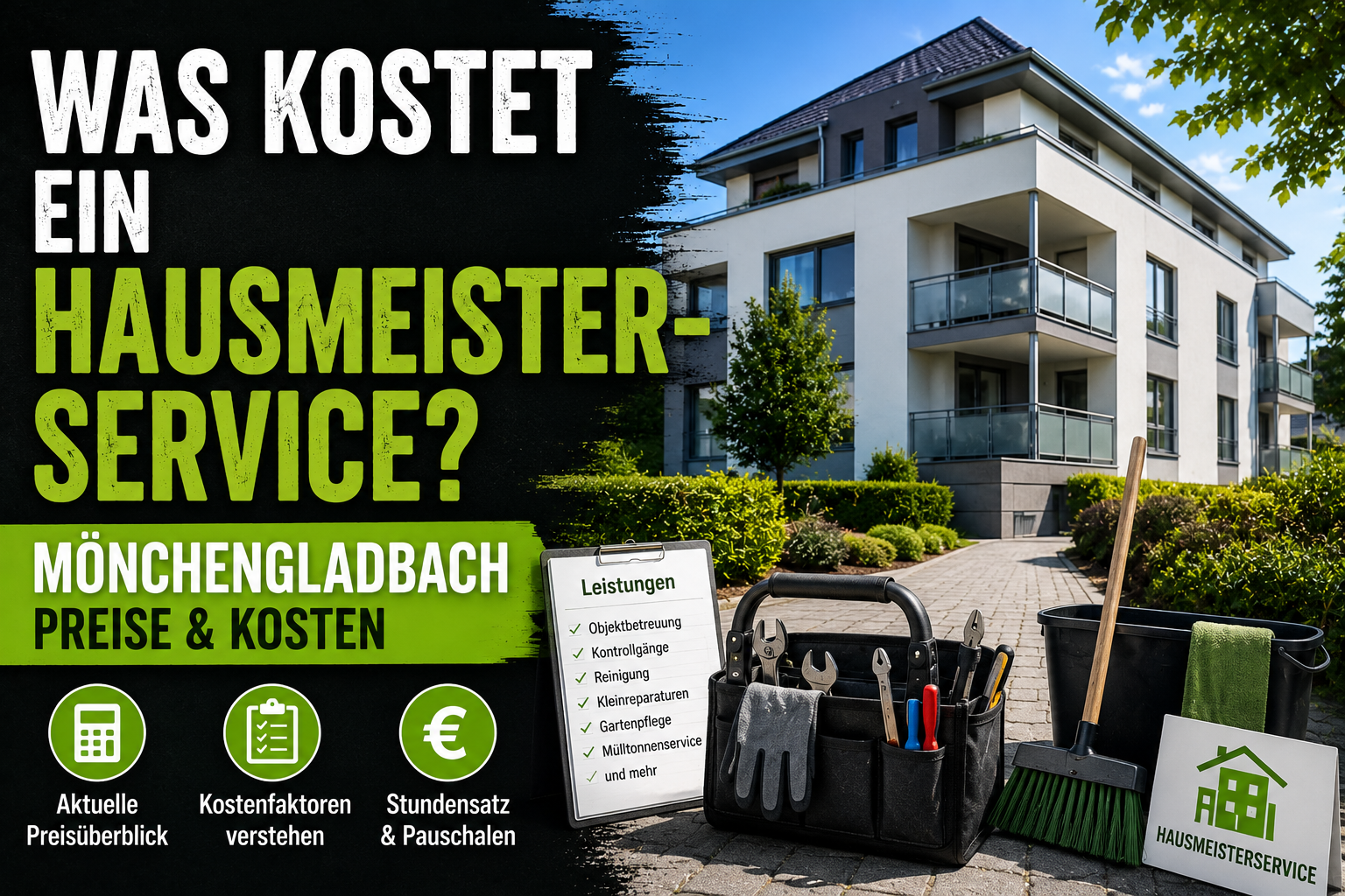 Was kostet ein Hausmeisterservice in Mönchengladbach?
