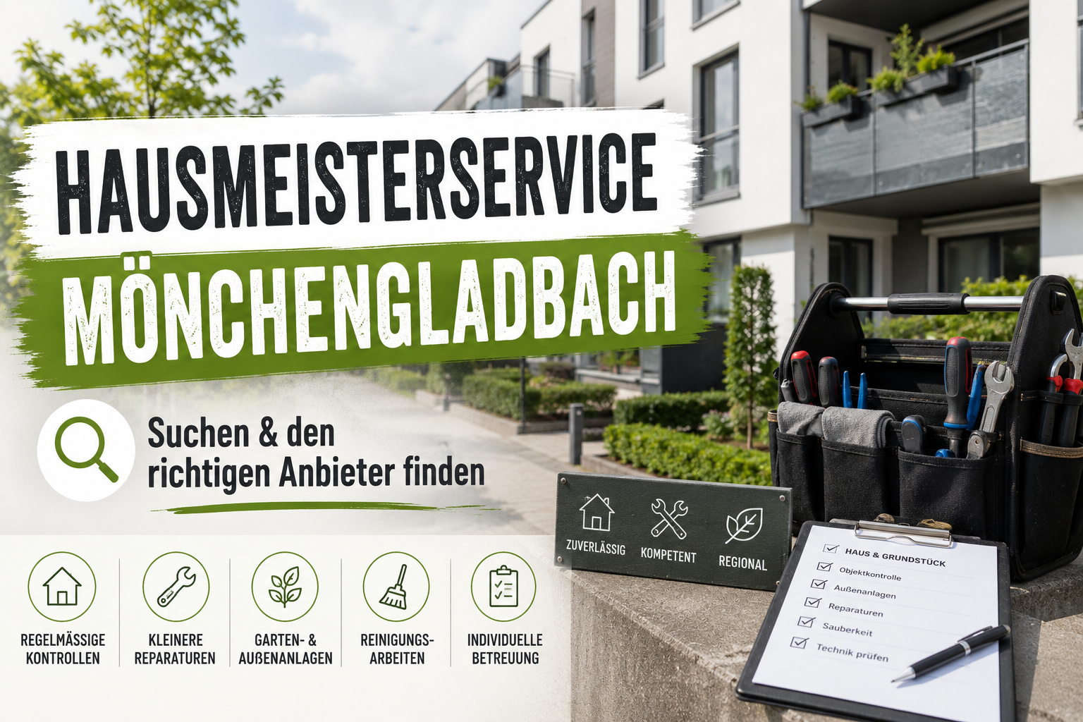 Hausmeisterservice in Mönchengladbach gesucht?