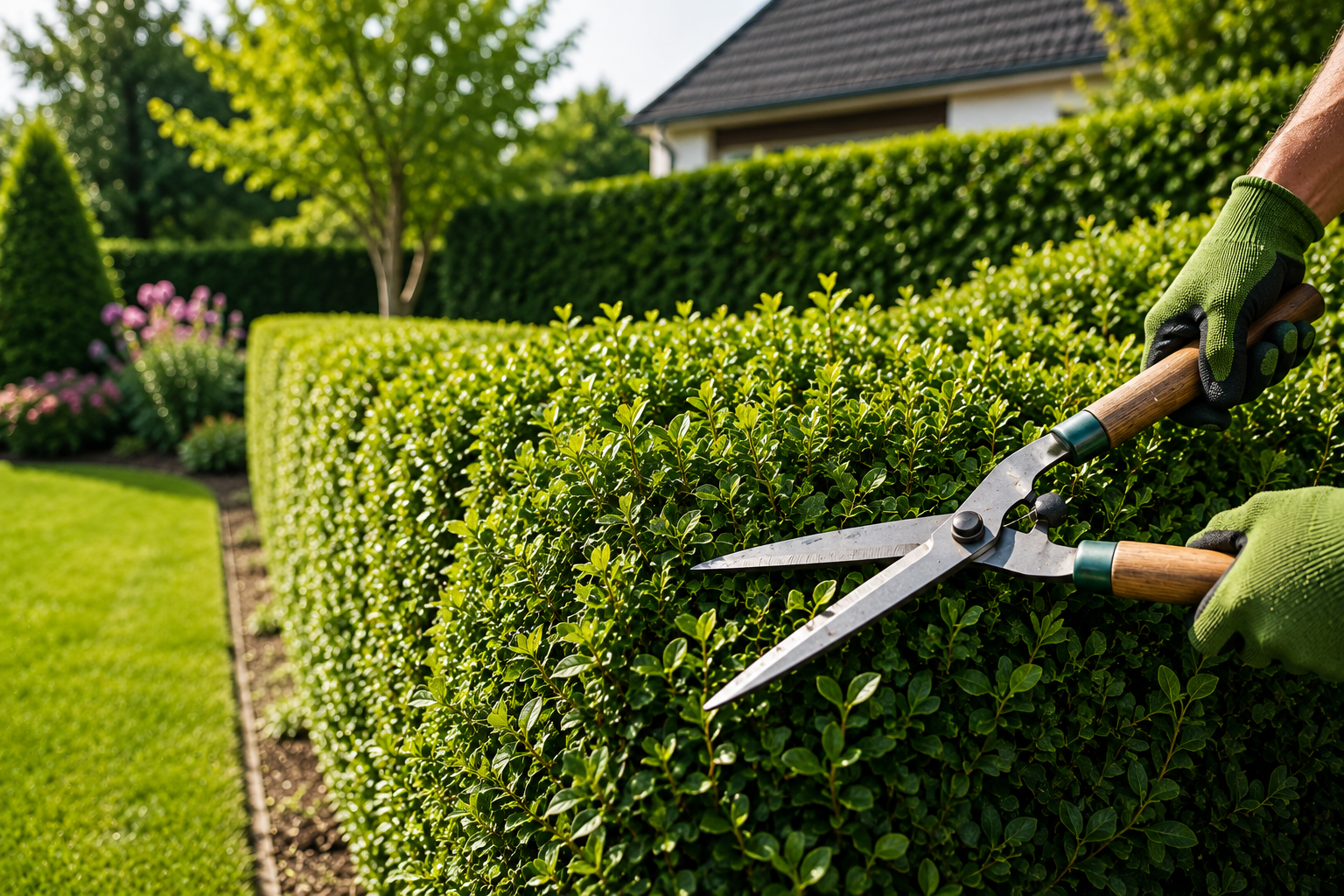 Hecke schneiden wann erlaubt – Regeln und Zeitpunkt
