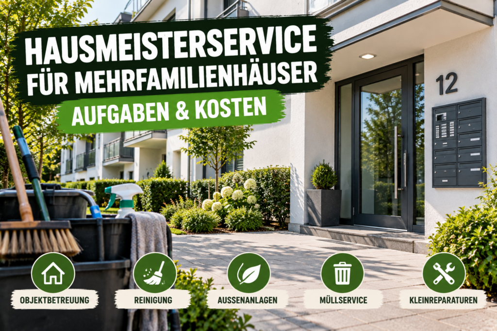 Hausmeisterservice für Mehrfamilienhäuser – Aufgaben und Kosten