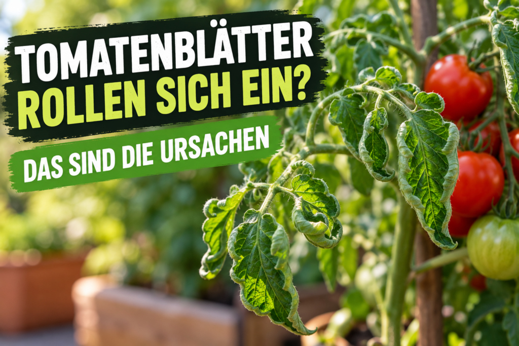 Tomatenblätter rollen sich ein – Ursachen erkennen
