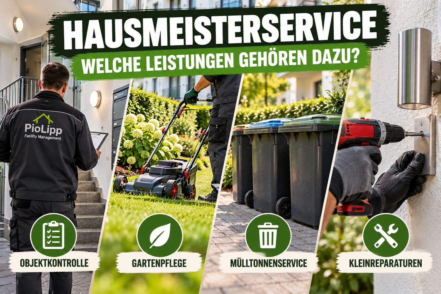 Hausmeisterservice: Welche Leistungen gehören dazu?