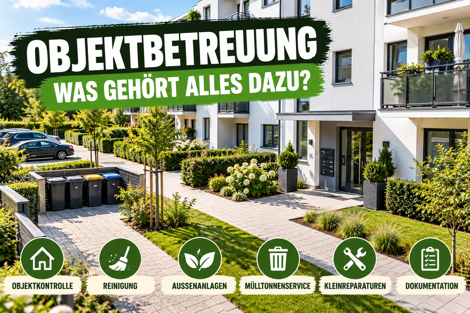 Objektbetreuung: Was gehört alles dazu?